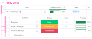 Track tasks or overall project progress using the progress tracking ...