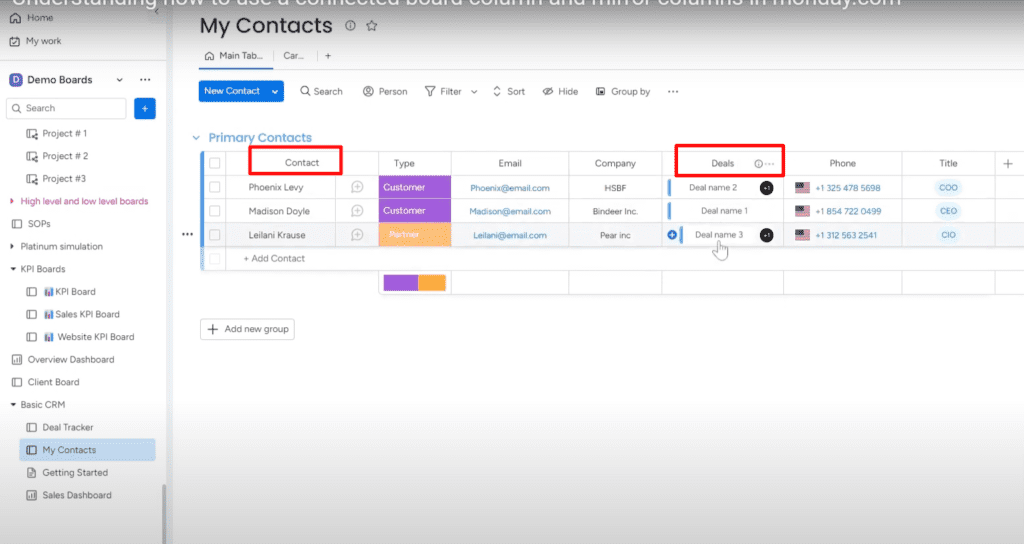 connected boards