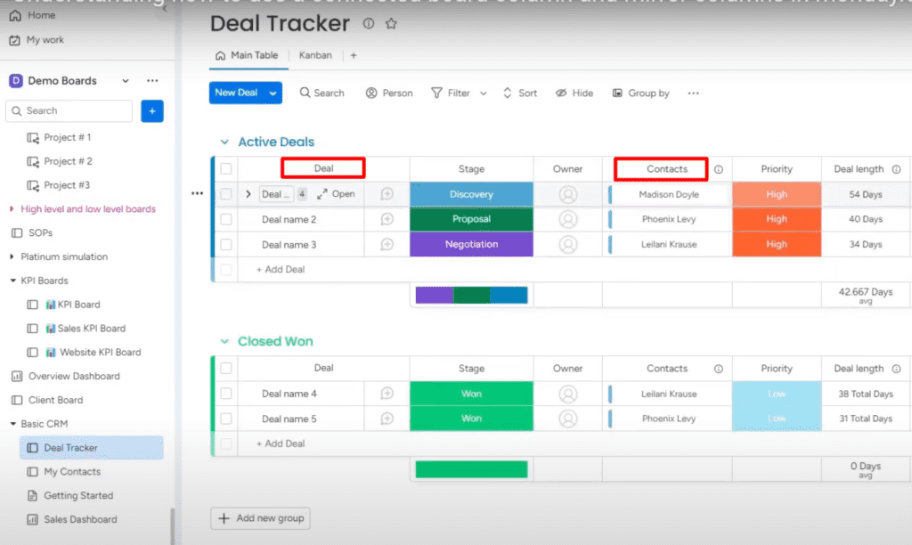 connected board