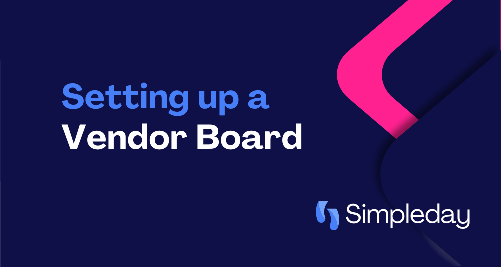 Setting up a Vendor Board