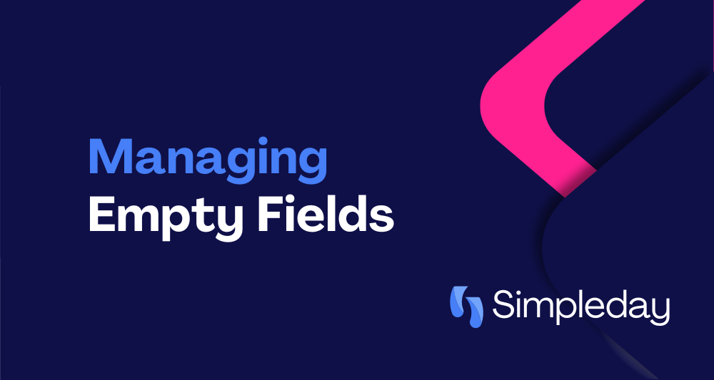 Managing empty fields