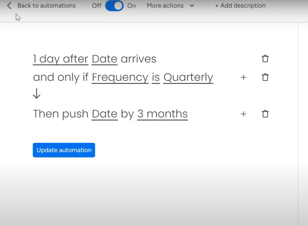 automation frequency