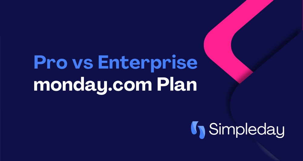 Pro vs Enterprise monday.com plan