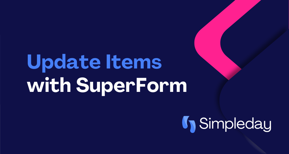 Update items with SuperForm