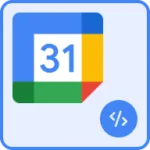 Google Calendar Embedded App