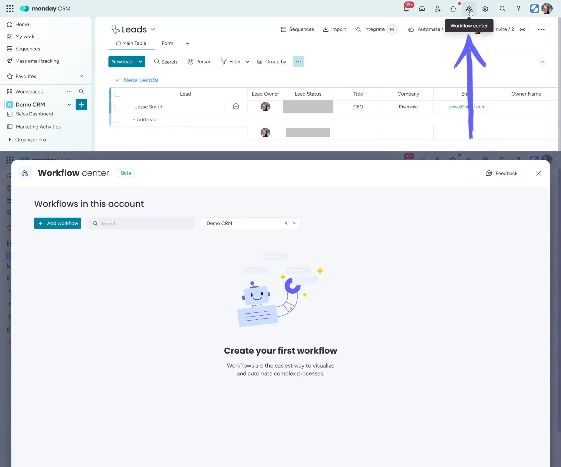 workflow sensor for enterprise plan