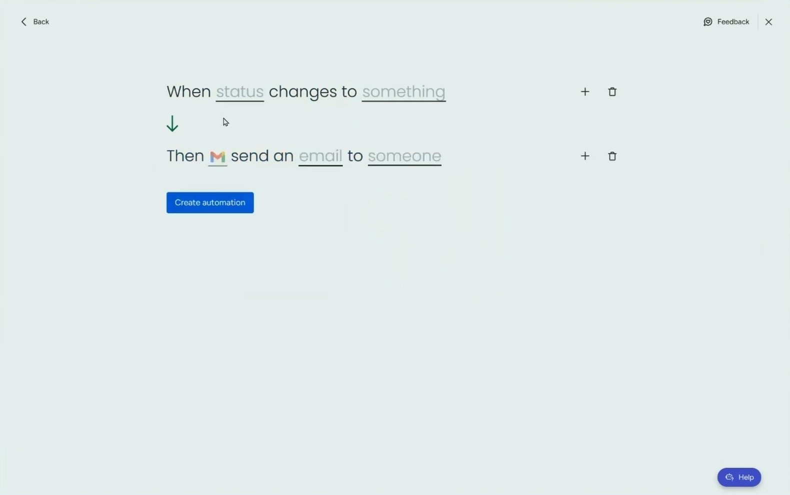 setting custom recipe