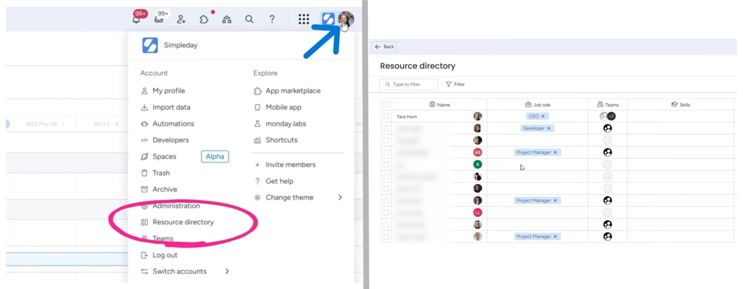 resource directory